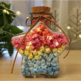 Quà Valentine Bình Nước Hình Ngôi Sao Thủ Công Sáng Tạo Làm Quà Tặ...