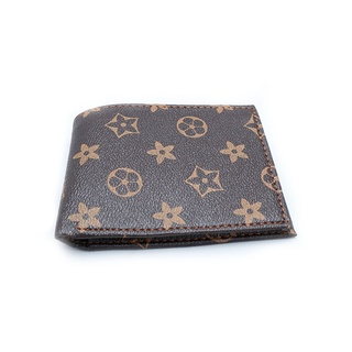 Ví nam da, bóp nam da Pu kẻ caro giá rẻ, 2 ngăn kích thước 10x12cm...