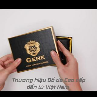 Ví Da Nappa Nam Cao Cấp Genk - GBLux03...