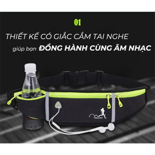 Túi Chạy Bộ Thể Thao, Túi Đeo Bụng Chạy Bộ, Đai Đeo Điện Thoại Chạ...