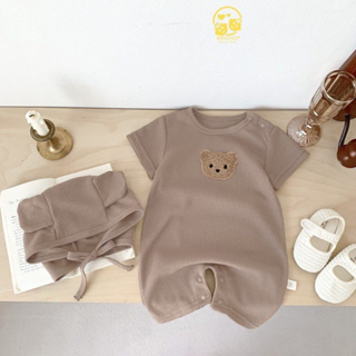 Bộ body cho bé trai, bé gái Đính Gấu dễ thương, Bodysuit cho bé ch... Bộ body cho bé trai, bé gái Đính Gấu dễ thương, Bodysuit cho bé ch...