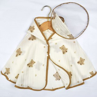 Áo choàng cho bé, áo choàng chống nắng, chắn gió, kèm kính chống g...