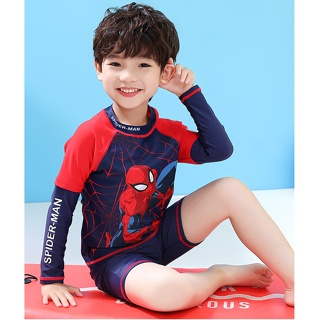 Đồ Bơi Bé Trai Dài Tay Habi Fashion HB2408 Tặng Kèm Mũ, Bộ Bơi Bé ...