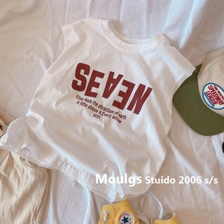 Áo thun ba lỗ sát nách SEVEN chất liệu cotton thoáng mát cho bé tr...