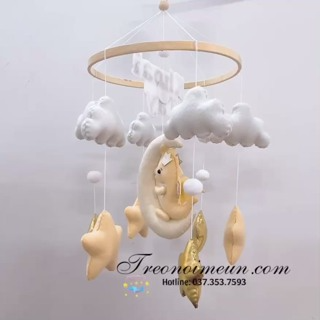 Đồ chơi treo nôi cho bé, kích thích thị giác cho trẻ sơ sinh handm...