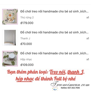 Đồ chơi treo nôi cho bé, kích thích thị giác cho trẻ sơ sinh handm...