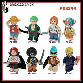 One Piece Đồ chơi Lắp ráp Nhân vật Luffy Zoro Sanji Shank Mô hình ...