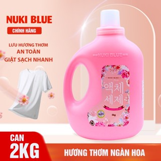 Nước Giặt Hàn Quốc Chính Hãng Thương HiệuNuki Blue 2kg Hương Thơm ...