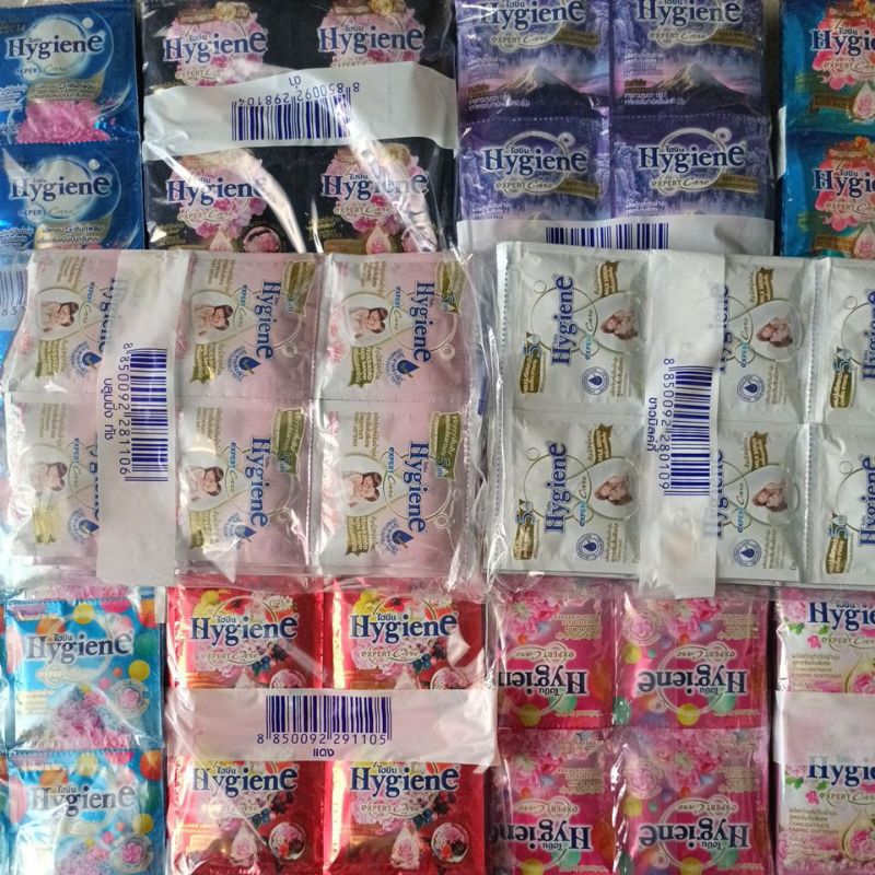 Nước xả vải hygiene thái lan thơm dễ chịu dây 10 gói có lựa chọn m...