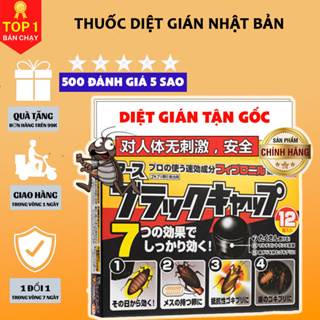 Diệt gián Nhật Bản hộp 12 viên Barracks Cap, Viên diệt gián sinh h...