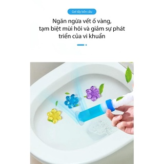 Gel Tẩy Bồn Cầu Thơm - Xả Khử Trùng Diệt Khuẩn Toilet Tiện Dụng Vớ...