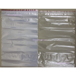 1 kg/ size Túi zipper chỉ đỏ loại tốt, dày dặn, chắc chắn (có đủ s...