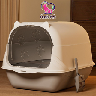 Nha ve sinh cho meo size lớn Hoshi Pet NVS05 - khay cát vệ sinh ch... Nha ve sinh cho meo size lớn Hoshi Pet NVS05 - khay cát vệ sinh ch...