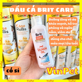 DẦU CÁ HỒI DƯỠNG LÔNG VÀ TĂNG ĐỀ KHÁNG CHO CHÓ MÈO BRIT CARE NHẬP ... DẦU CÁ HỒI DƯỠNG LÔNG VÀ TĂNG ĐỀ KHÁNG CHO CHÓ MÈO BRIT CARE NHẬP ...