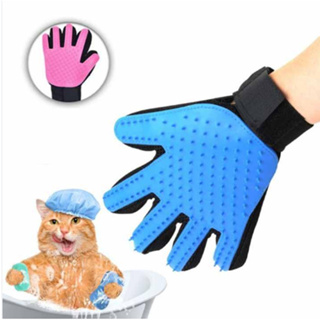 Bàn Chải tắm cho Chó Mèo - có chỗ đựng xà phòng ( nhựa caosu dẻo c...