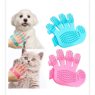 Bàn Chải tắm cho Chó Mèo - có chỗ đựng xà phòng ( nhựa caosu dẻo c...