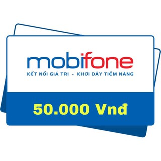 Thẻ nạp Mobifone 50k...