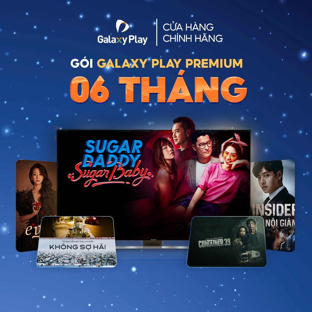 [E-voucher] - Gói xem phim Galaxy Play Premium 6 THÁNG trên ứng dụ...