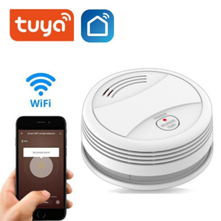 Cảm biến khói chống cháy thông minh KAW Tuya WiFi, Cảnh báo quá AP...