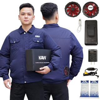 Áo điều hòa KAW chính hãng, công nghệ Nhật Bản, pin 32000 mAh- 500...