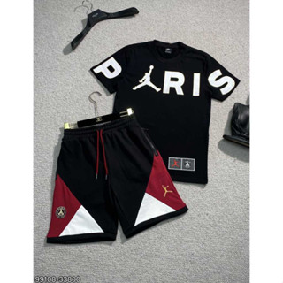 Bộ Quần Áo Nam Côc Paris Thời Trang Họa Tiết In Paris Trước Ngực B...