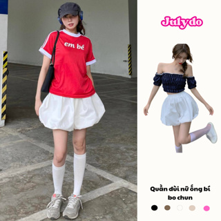 Quần đùi nữ ống bí bo chun, quần short đùi mặc nhà nữ chất liệu đũ...