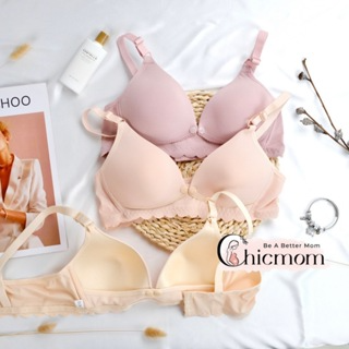 Áo lót mặc bầu và sau sinh chống chảy xệ cho bé bú Chicmom, chất s...