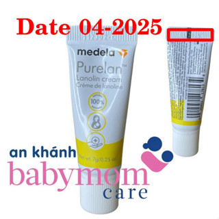 Kem nứt đầu ti Medela Purelan 37g, Tender Care 7g, chiết xuất mỡ c...
