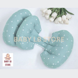 Gối bầu cánh tiên BabyLb gối bà bầu đỡ bụng giảm đau lưng cho bà b...