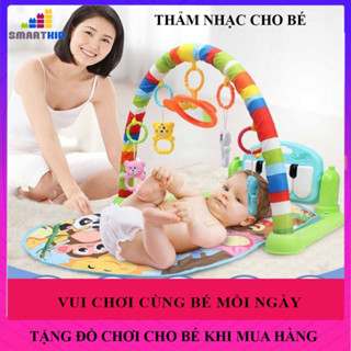 Đồ Chơi Thảm Nhạc Cho Bé Có Nhạc, Đèn, Lục Lạc Thảm đàn 9BABY nằm ...
