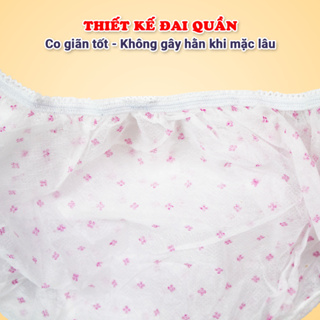 Quần lót giấy Hiền Trang cao cấp BBShine, Set 5 quần lót dùng 1 lầ...