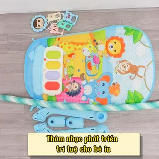 [ẢNH THẬT  VIDEO] Thảm đàn 9BABY Piano nằm chơi nhạc hình thú ngộ ...