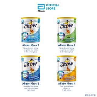 Sữa bột Abbott Grow 3 (G-Power) 900g...