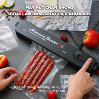 Máy Hút Chân Không Thực Phẩm Gia Đình Đóng Gói Hàn Miệng Cao Cấp D...