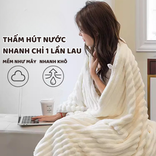 Khăn tắm sóng nước siêu thấm hút