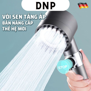 (Tặng Dây Vòi 1m5)Vòi Hoa Sen Vòi Sen Tăng Áp Có Đầu Chải Silicon ...