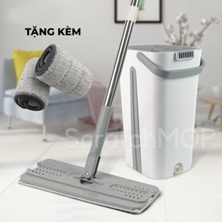 Cây Lau Nhà Tự Vắt Thông Minh MOPSCRATCH Bàn Lau Lớn Chổi Lau Nhà ...