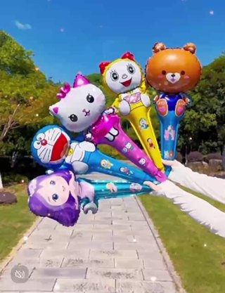 GIÁ RẺ NHẤT Bóng Bay Trang Trí Sinh Nhật, Bóng Sinh Nhật DÀI, Bong...