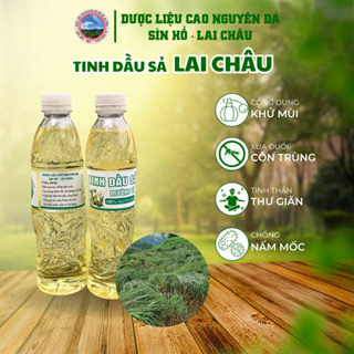 Tinh Dầu Sả Nguyên Chất [330ml-1 lít] Thơm, Khử Mùi, Đuổi Muỗi, Cô...