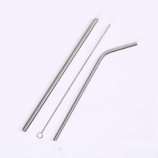 Ống hút inox loại ống hút thẳng, ống hút cong, cọ rửa ống hút - Jo...