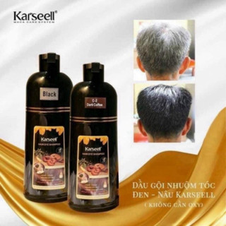 Dầu Gội Phủ Bạc KARSEELL, Phủ Bạc Đen Tóc, Nâu Tóc Từ Lần Gội Đầu ...