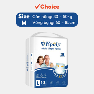 Bỉm quần người già Epoly chất lượng giá tốt, tiết kiệm, thấm hút c...