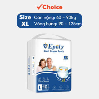 Bỉm quần người già Epoly chất lượng giá tốt, tiết kiệm, thấm hút c...