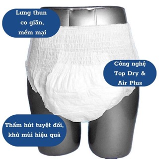 Bỉm quần người già Epoly chất lượng giá tốt, tiết kiệm, thấm hút c...
