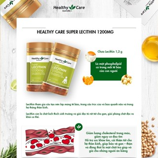 Mầm đậu nành Healthy Care Super Lecithin điều hòa nội tiết...