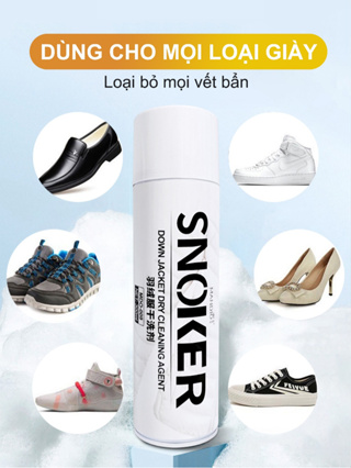 Chai xịt tạo bọt vệ sinh giày Sneaker cao cấp- LUCKY MART...