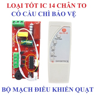 [HÀNG LOẠI TỐT] Mạch quạt điều khiển từ xa INVERTECH loại tốt nhất...