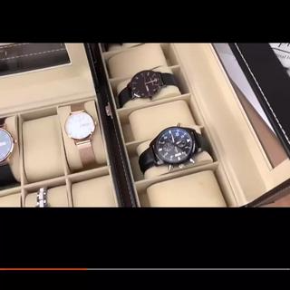 Hộp đựng đồng hồ bọc da PU 15 mẫu có chốt chống trộm...