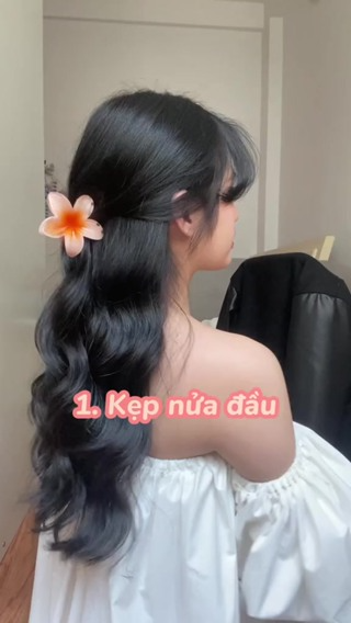 Kẹp Tóc Hoa Sứ Lotso.vn Nhiều Màu Hot Trend. Phụ Kiện Tóc Hình Hoa...