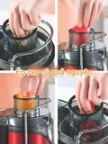 Máy ép nguyên quả siêu mạnh mẽ chậm hoa quả ép Khởi động êm Máy ép nguyên quả siêu mạnh mẽ chậm hoa quả ép Khởi động êm